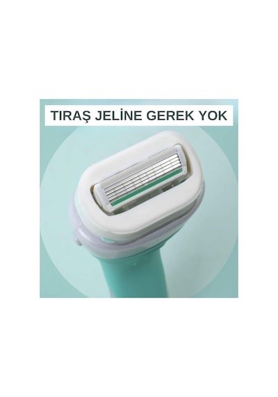 Wilkinson Sword Intuition Sensitive Care Kendinden Sabunlu Kadın Tıraş Bıçağı Kartuşu 4 Bıçaklı 6 Yedek Kartuş