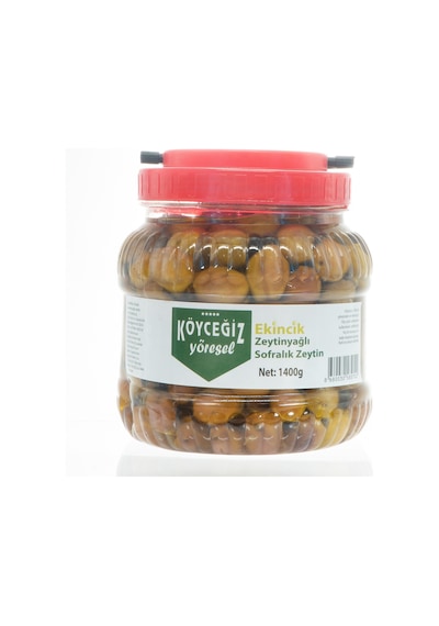 Köyceğiz Yöresel Ekincik Sofralık Zeytin 1400 G