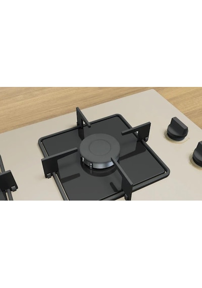 Bosch POP6C1O12O Ankastre Gazlı Sert Cam Ocak