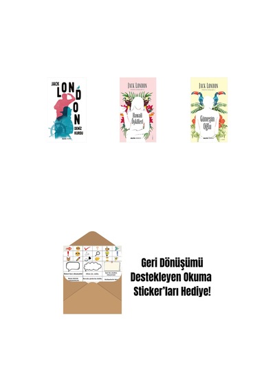 Deniz Kurdu + Hawaii Öyküleri + Güneşin Oğlu + Okuma Sticker'ları