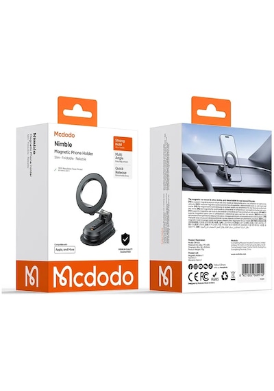 Mcdodo Cm-6240 Manyetik Telefon Tutucu Siyah