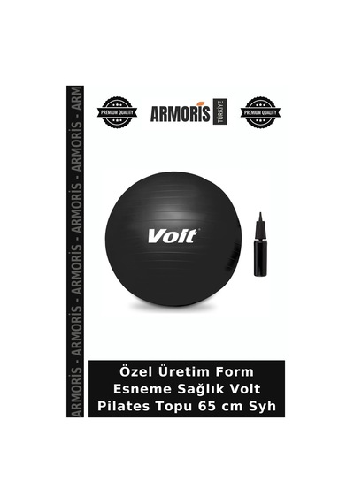 Özel Üretim Form Esneme Sağlık Voit Pilates Topu 65 Cm Syh