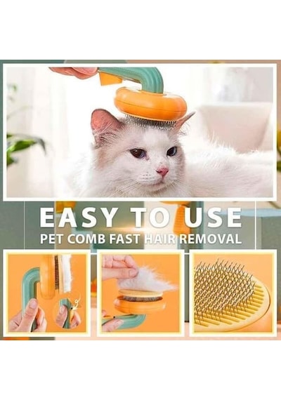 Markapet Kabak Model Kendini Temizleyen Kedi Tarağı 66 x 84 x 195 MM