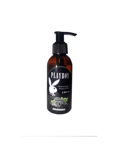 Playboy Blackberry Flavored Massage Oil Böğürtlen Aromalı Vücut Masaj Yağı 120 Ml 2 Adet