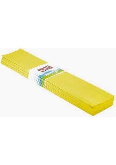 Sarı Krapon Kağıdı 50x200 Cm 10'lu Paket