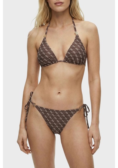 Guess Bayan Bikini Üstü E6gj48 Kcbj0 Pmlz Kahve Kahve