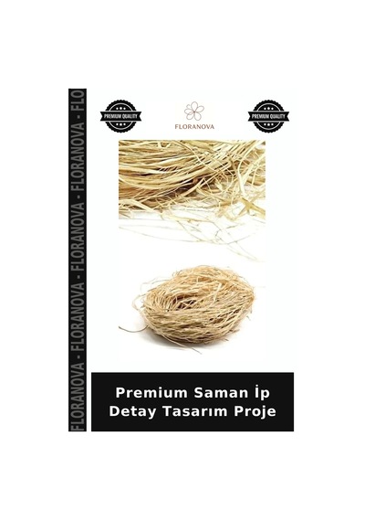 Premium Saman İp Detay Tasarım Proje