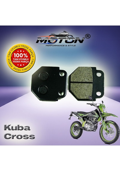 Kuba Cross Uyumlu, Yüksek Kaliteli Ön Disk Fren Balatası
