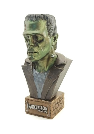 Polyester Frankestein Büst Büyük Boy