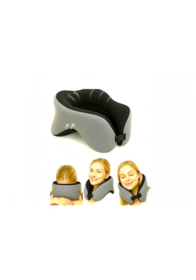 Yeni Nesil Visco Ortopedik Ergonomik Boyun Destekli Seyahat Yastığı, Gezi Ve Seyahat Yastığı 01