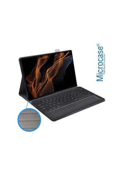 Microcase S8 Ultra X900 14.6 İnch Tablet Bluetooth Klavyeli Standlı Kılıf - Bkk1 Sku: Smgstk91c60d5248