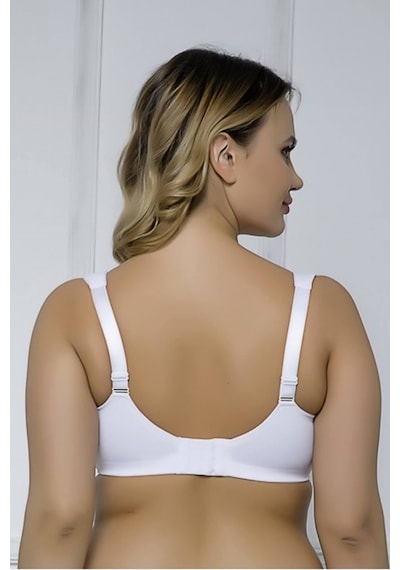 Moonlight 2119 Minimizer Toparlayıcı Balenli Sütyen BEYAZ