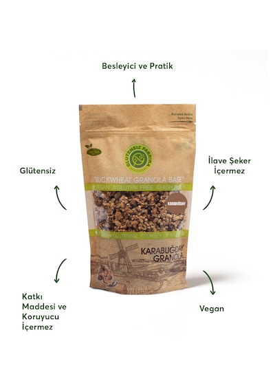 Karabuğday Granola 300 G Glütensiz & Vegan