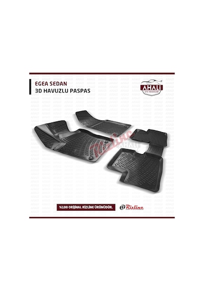 Rizline Fiat Egea Sedan Paspas 3D Havuzlu 2015 Sonrası