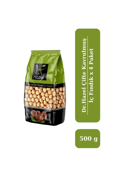 Drhazel Çifte Kavrulmuş İç Fındık 500 G X 4 Paket 500 G