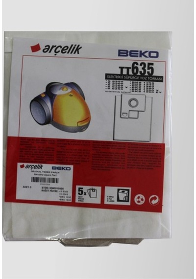 Arçelik Uyumlu Beko Bks 1260 Ey Elektrikli Süpürge Torbası