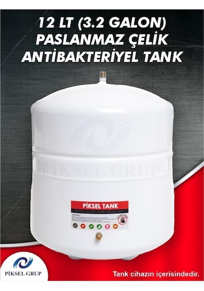 Piksel Aqua 5 Aşamalı Pompasız Açık Kasa Su Arıtma Cihazı