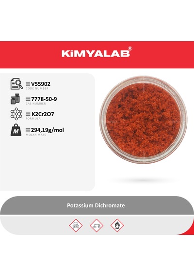 Kimyalab Potasyum Dikromat 250g - Potassium Dichromate