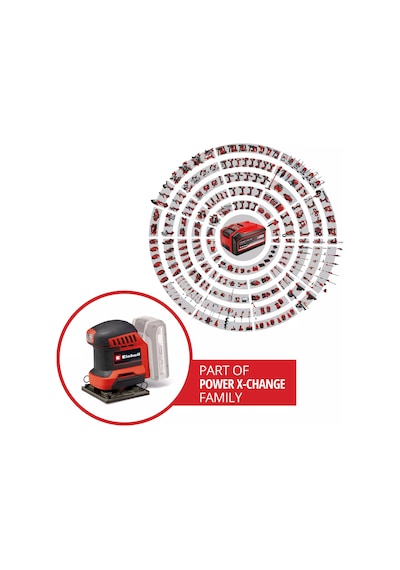 Einhell TE-OS 18/113 Li - Solo Akülü Avuç içi Zımpara - 4460731