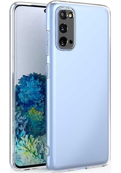 Adige Samsung Galaxy Uyumlu S20 Plus Kılıf Kamera Korumalı Süper Silikon