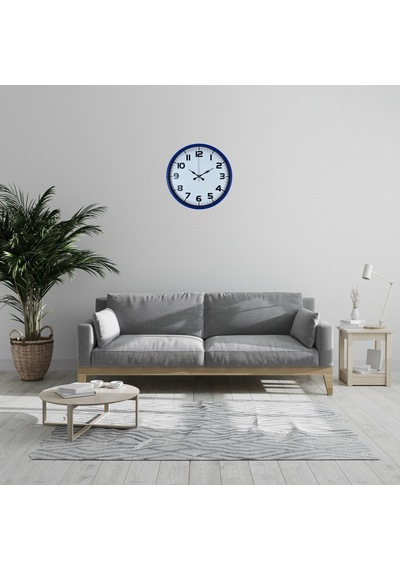 Royal Lacivert 36 Cm Duvar Saati Çok Renkli