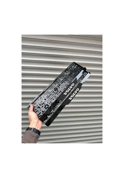 Vipplaka Volvo Uyumlu Ortası Mat Plakalık - 849661330