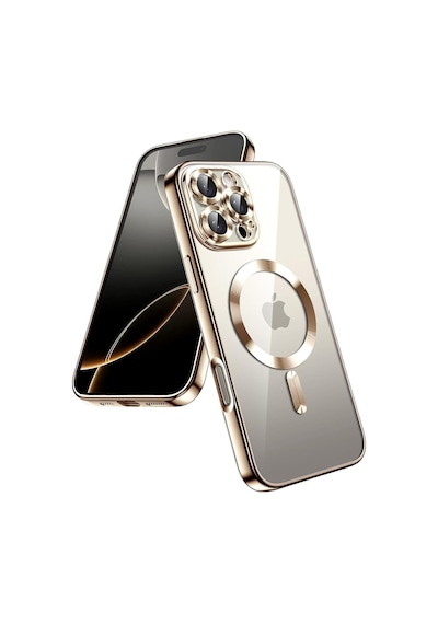 Teknomoda Apple Uyumlu iPhone 16 Pro Kılıf Kamera Lens Korumalı Renkli Magsafe Şarj Şeffaf Silikon Titanyum