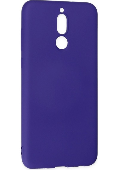 Cosmotex Newface Huawei Mate 10 Lite Kılıf Nano İçi Kadife Silikon - Mor