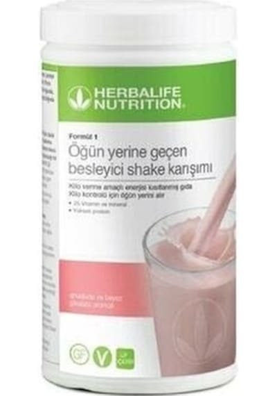 Herbalife F1 Ahududu Ve Beyaz Çikolatalı Shake Beyaz Çikolata