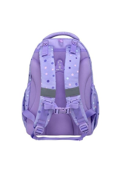 Belmil Purple Dots Ergonomik Okul Çantası 338-36 Açık Mor