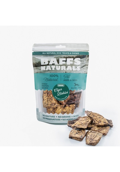 Baffs Naturals Dana Ciğer Bisküvi Köpek Ödül Maması 100 G