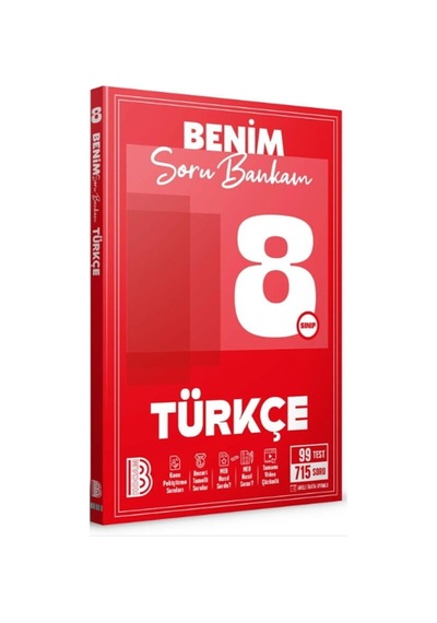 8. Sınıf Türkçe Soru Bankam Benim Hocam Yayınları