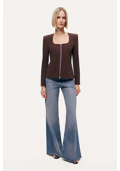 Nocturne Kadın Bluz N26kn6199 Kahve