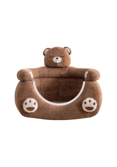 Beşik, Ayıcık Peluş Kumaşlı Hayvan Figürlü Beşik