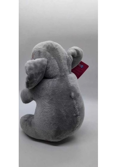 Fil Pelüş Gri Renk 15cm