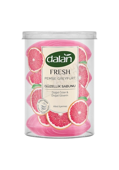 2 Adet Dalan Fresh Pembe Greyfurt Güzellik Sabunu 4 X 110 G 440 Gr Diğer