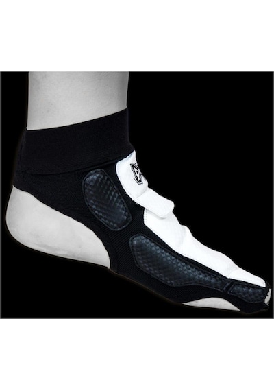 Dragondostore Dragon10255 Taekwondo Ayaküstü Koruyucu Beyaz - Siyah