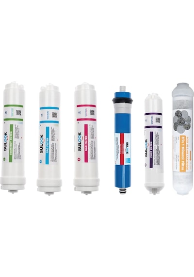 Su Arıtma Cihazı 13 Aşamalı 80 Gpd Membranlı Mineral Ve Detoks Filtreli Çelik Tanklı