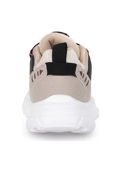 Slazenger Kortech F Unisex Çocuk Bej / Siyah Günlük Spor Ayakkabısı