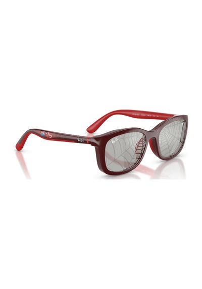 Rj 9644s 7233aı 46 Ray-ban Junior Marvel - Spiderman Klipsli Clip-on Çocuk Güneş Gözlüğü Siyah