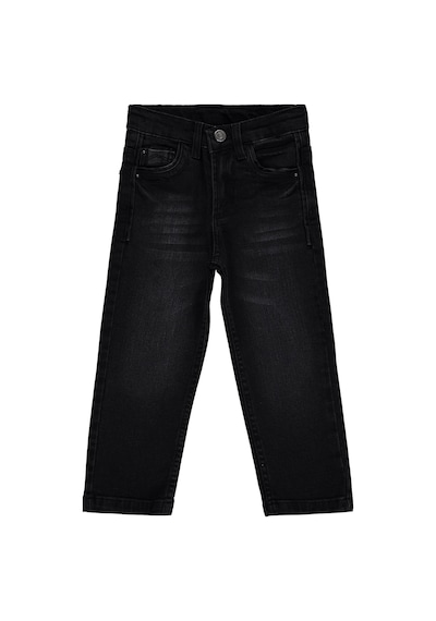 Civil Boys Basic Çizgili 2-5 Yaş Pantolon Kot - Gri Füme