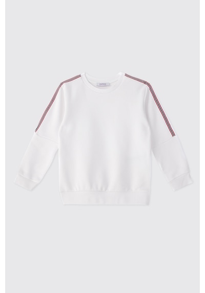 Panço Erkek Çocuk Beyaz Sweatshirt 2611bk08011