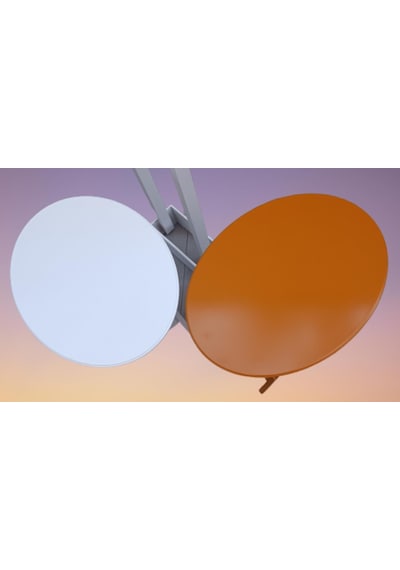 Çanta Zigon Sehpa Oval Model İkili Takım Ahşap Mdf Hardal Ve Beyaz Renk Uyumu El Yapımı