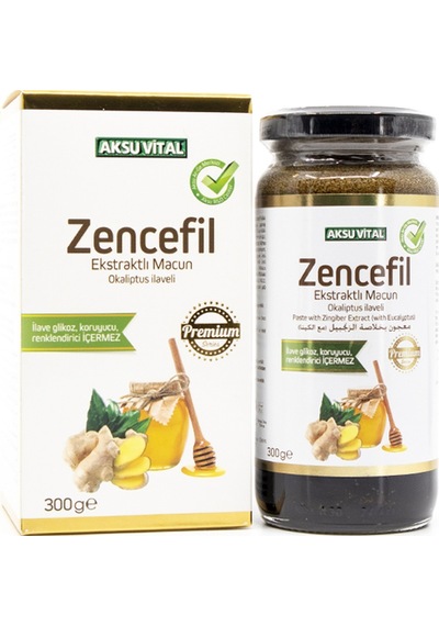 Aksu Vital Zencefil Ekstraklı Karışım 300 G Okaliptus İlaveli