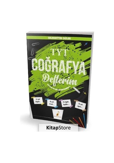 Yks Tyt Coğrafya Defterim / Selahattin Güler