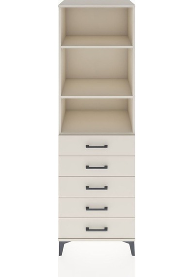 Hyperion Dolap 3 Raflı 5 Çekmeceli 60x44x195 Aytaşı-aytaşı Aytaşı