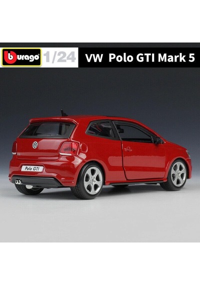 Bburago Volkswagen Polo Gti Mark 5 Kırmızı 1 24 Model Araba