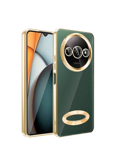 Xiaomi Redmi A3 4g 2024 Kılıf Kamera Lens Korumalı Logo Gösteren İnce Hafif Pazarplus Siyah