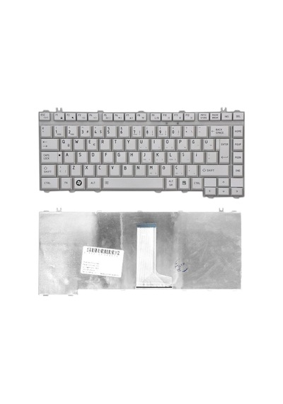 Toshiba Uyumlu A200, A300, L300, M200, M300 Notebook Klavyesi Gri Tr