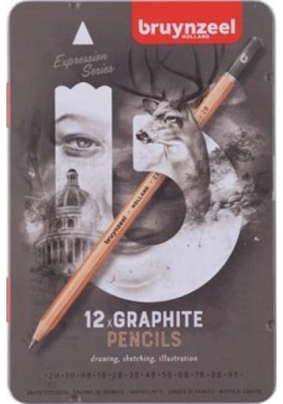 Bruynzeel Expression Grafite Set 12'li